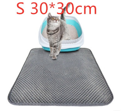 Honeycomb Cat Litter mat Waterproof double layer anti urine pad