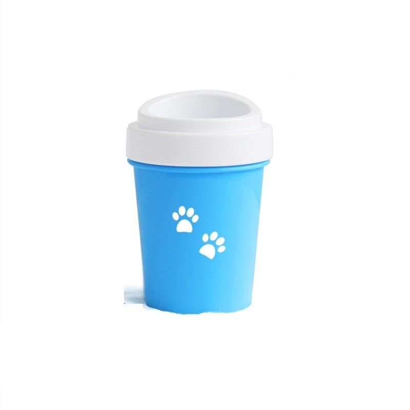 pet dog paw cleaner cop silicone portable foot washer for dogs cats