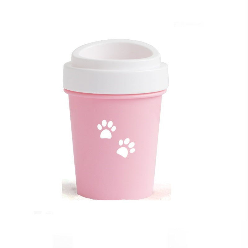 pet dog paw cleaner cop silicone portable foot washer for dogs cats