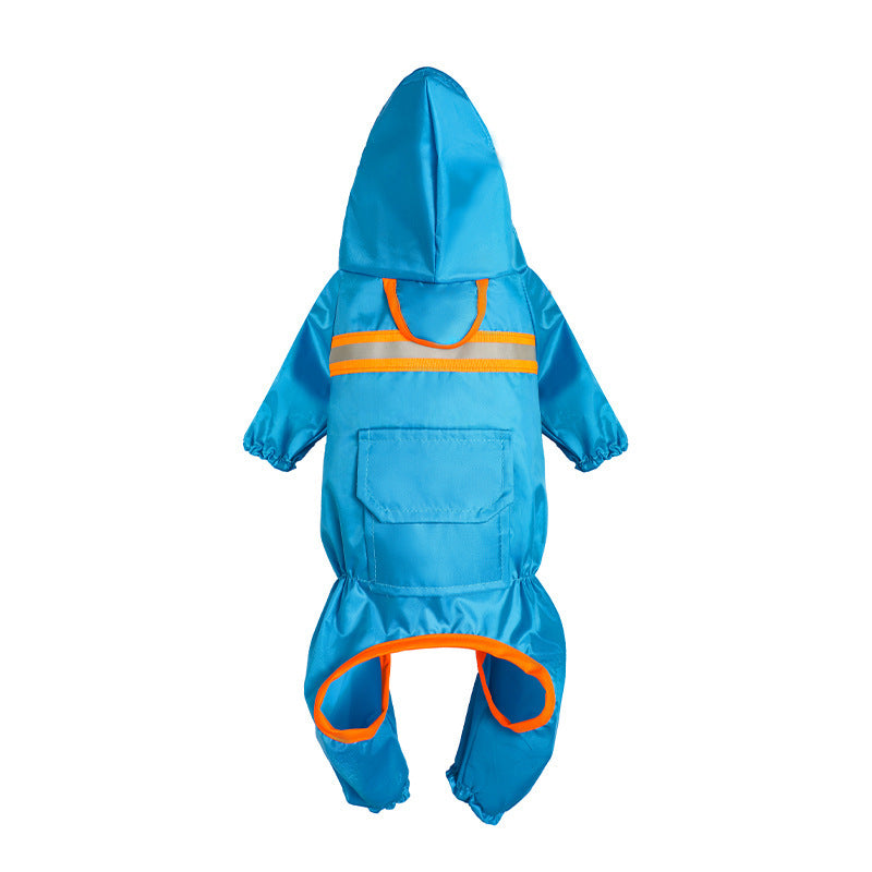 waterproof reflective raincoat for dogs and cats