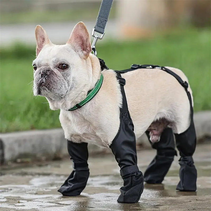 anti slip Waterproof dog boots comfortable outdoor paw protector