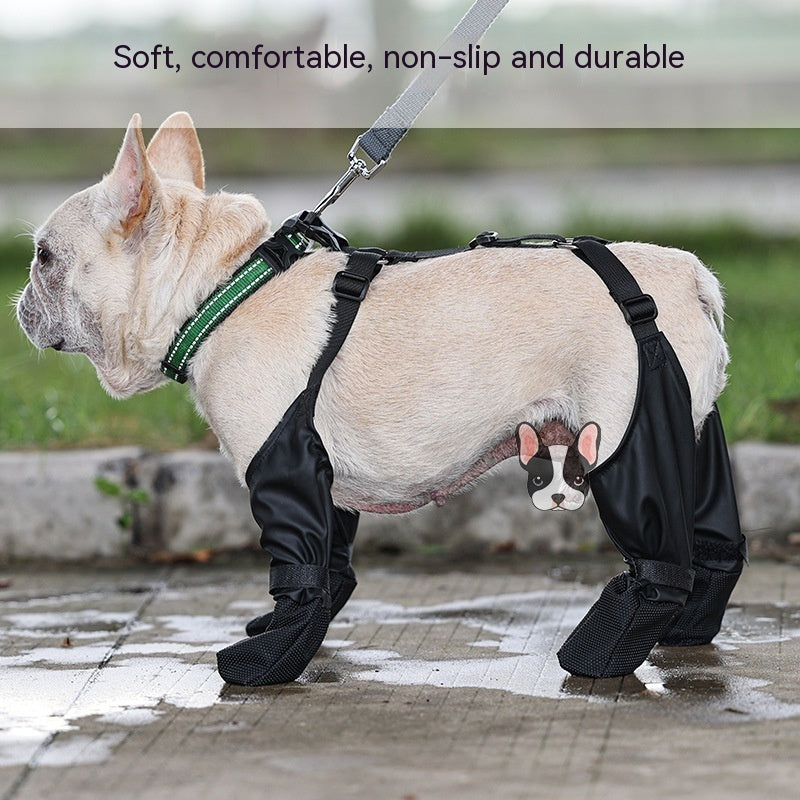 anti slip Waterproof dog boots comfortable outdoor paw protector