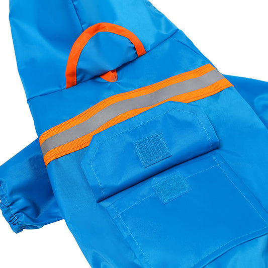 waterproof reflective raincoat for dogs and cats
