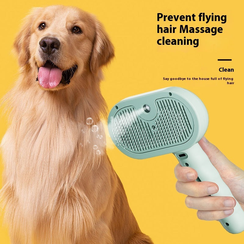 pet hair remover comb spray for cats and dogs