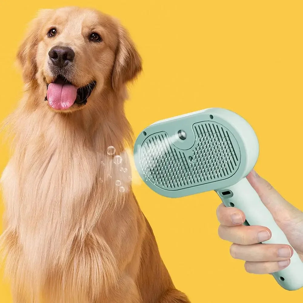 pet hair remover comb spray for cats and dogs