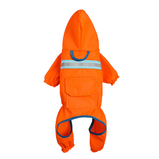 waterproof reflective raincoat for dogs and cats