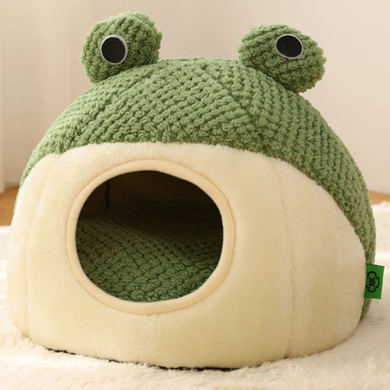 New Pet Nest Winter Warm Dog Den Cat Villa Plush Pets