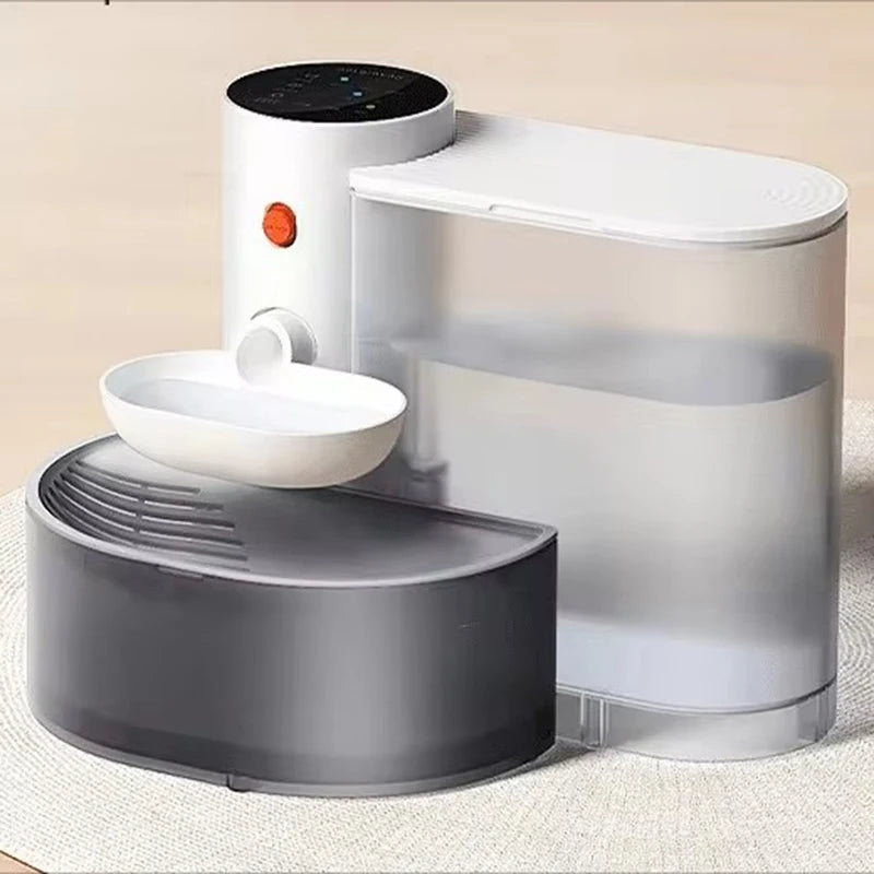 Dispenser Cat Water Fountain Moving Water Unplugged