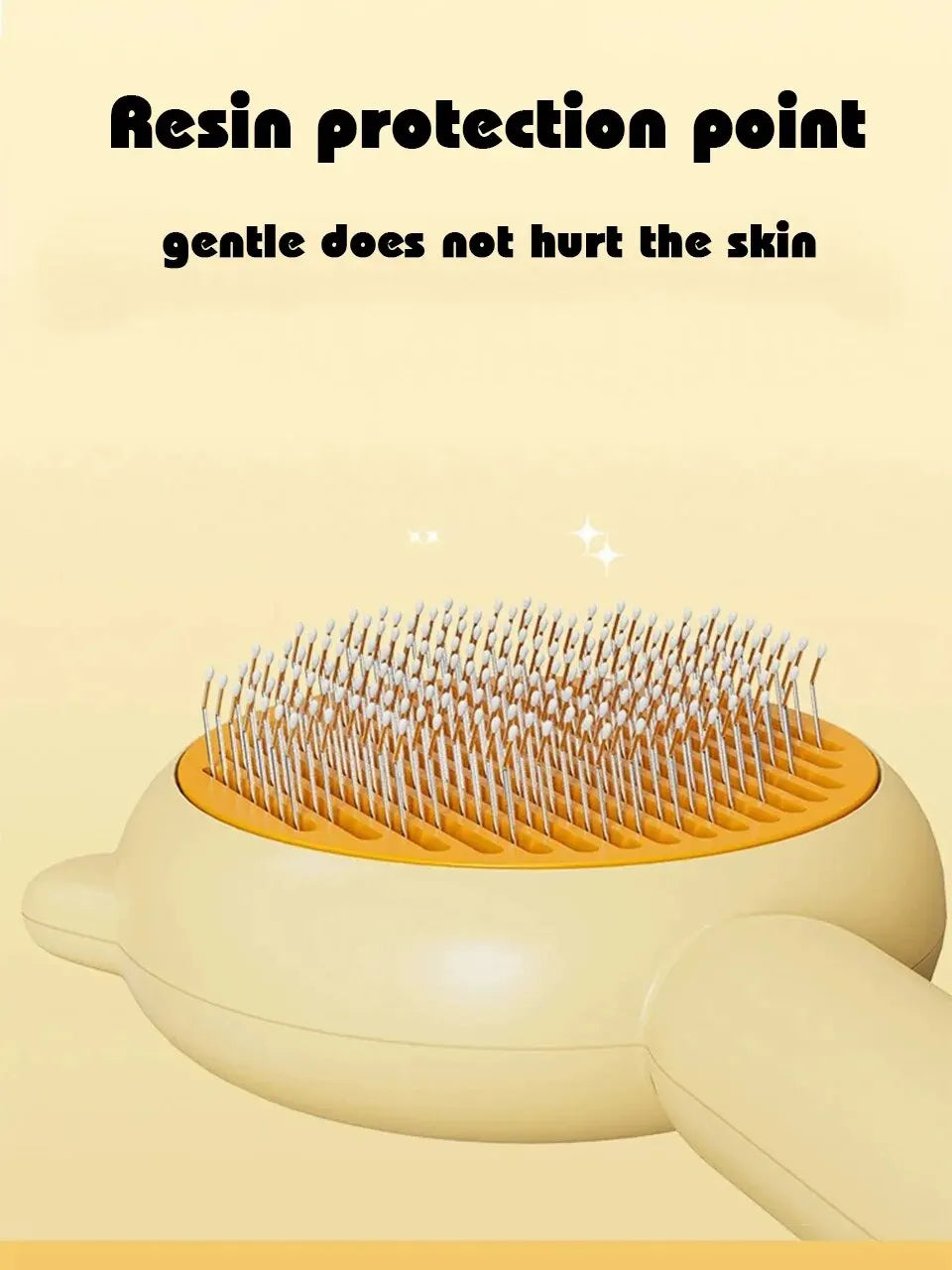 Pet Comb One-Key Hair Removal Cleaning Brush Magic