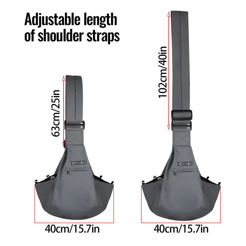 Petskd Pet Dog Sling Carrier Bag Outdoor Portable Shoulder