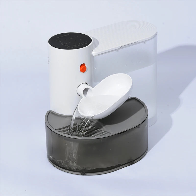 Dispenser Cat Water Fountain Moving Water Unplugged
