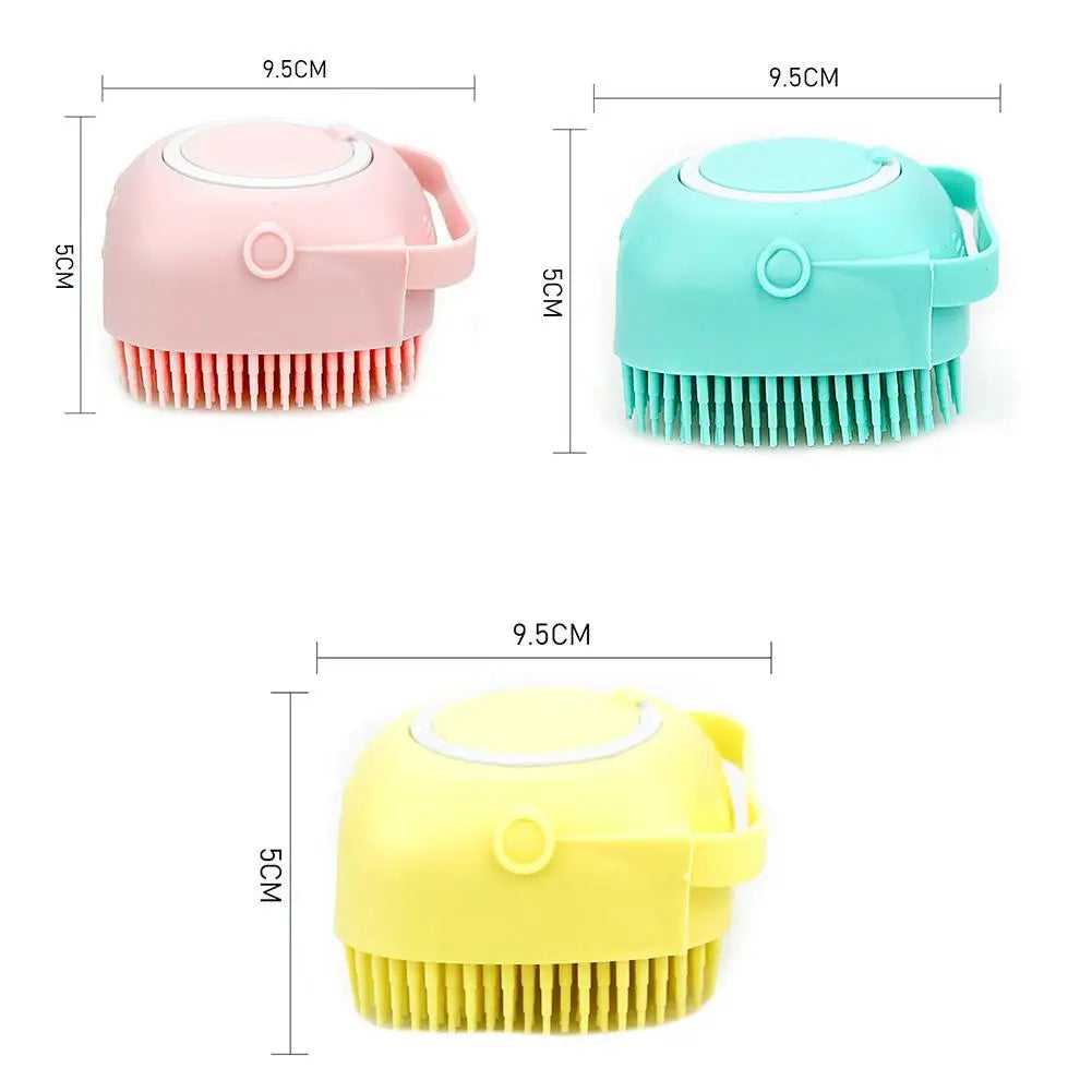 Pet Dog Shampoo Brush 2.7oz 80ml Cat Massage Comb