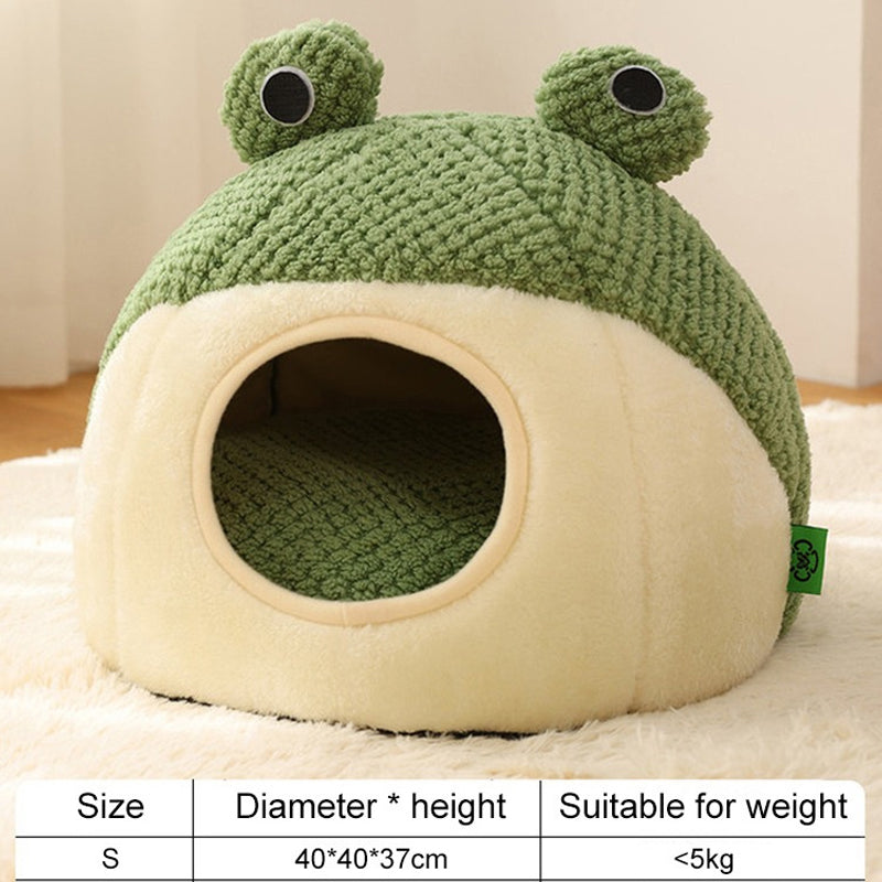 New Pet Nest Winter Warm Dog Den Cat Villa Plush Pets