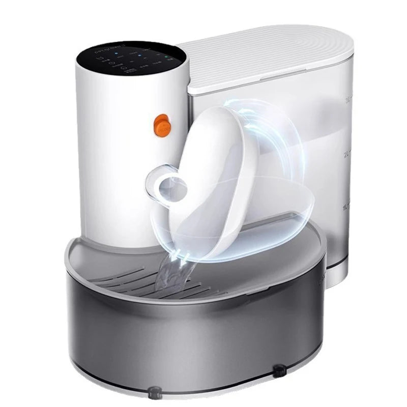 Dispenser Cat Water Fountain Moving Water Unplugged
