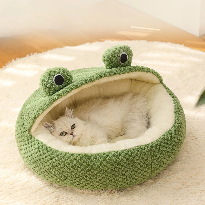 New Pet Nest Winter Warm Dog Den Cat Villa Plush Pets