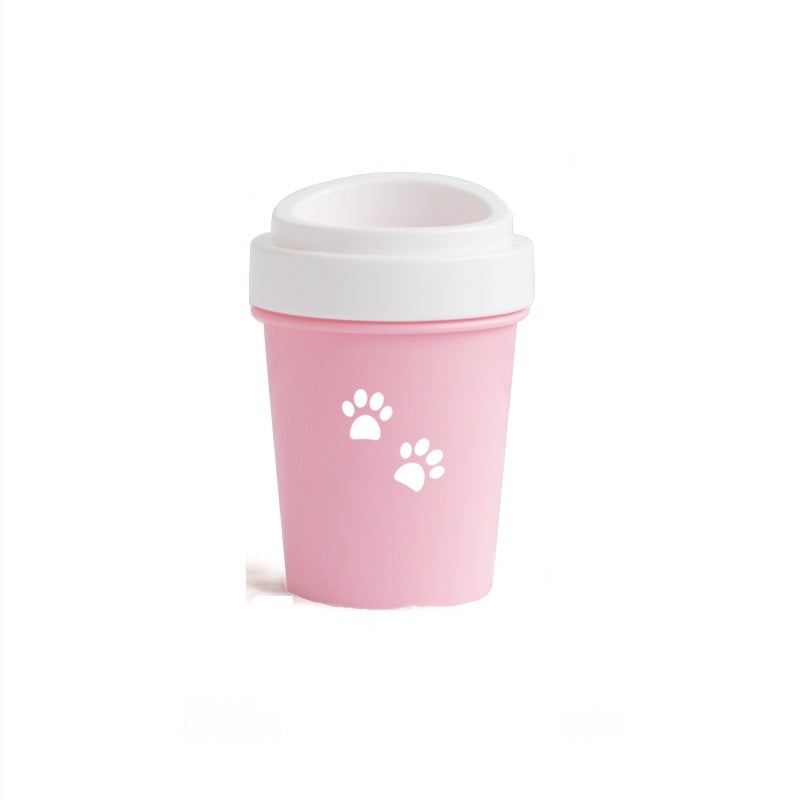 pet dog paw cleaner cop silicone portable foot washer for dogs cats