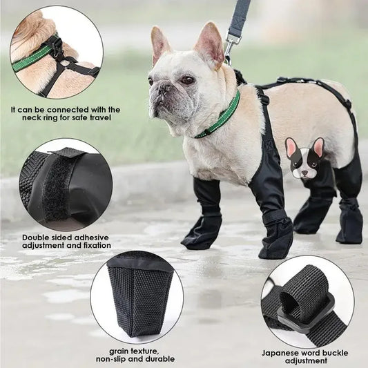 anti slip Waterproof dog boots comfortable outdoor paw protector