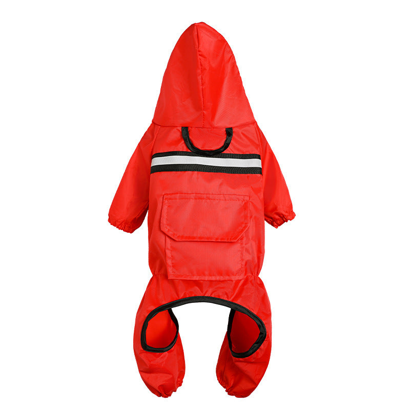 waterproof reflective raincoat for dogs and cats
