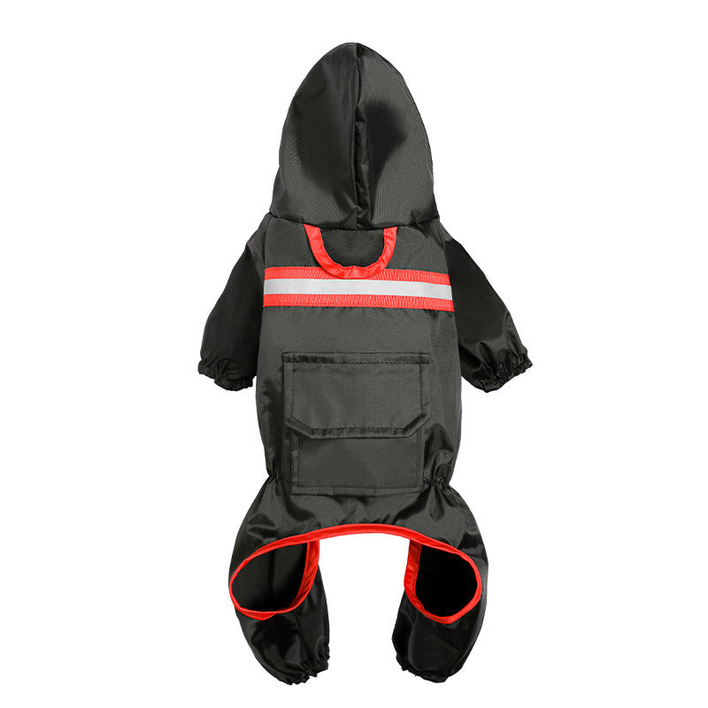waterproof reflective raincoat for dogs and cats