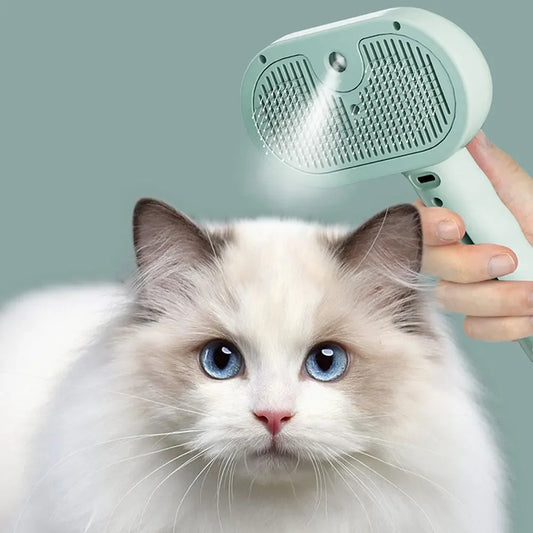 pet hair remover comb spray for cats and dogs