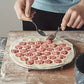 Aluminum Ravioli Maker with 37 Holes - Handmade Pasta and Dumpling Mold for Home Kitchen Use