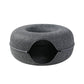 4 seasons cat nest wool felt tunnel bed for cats