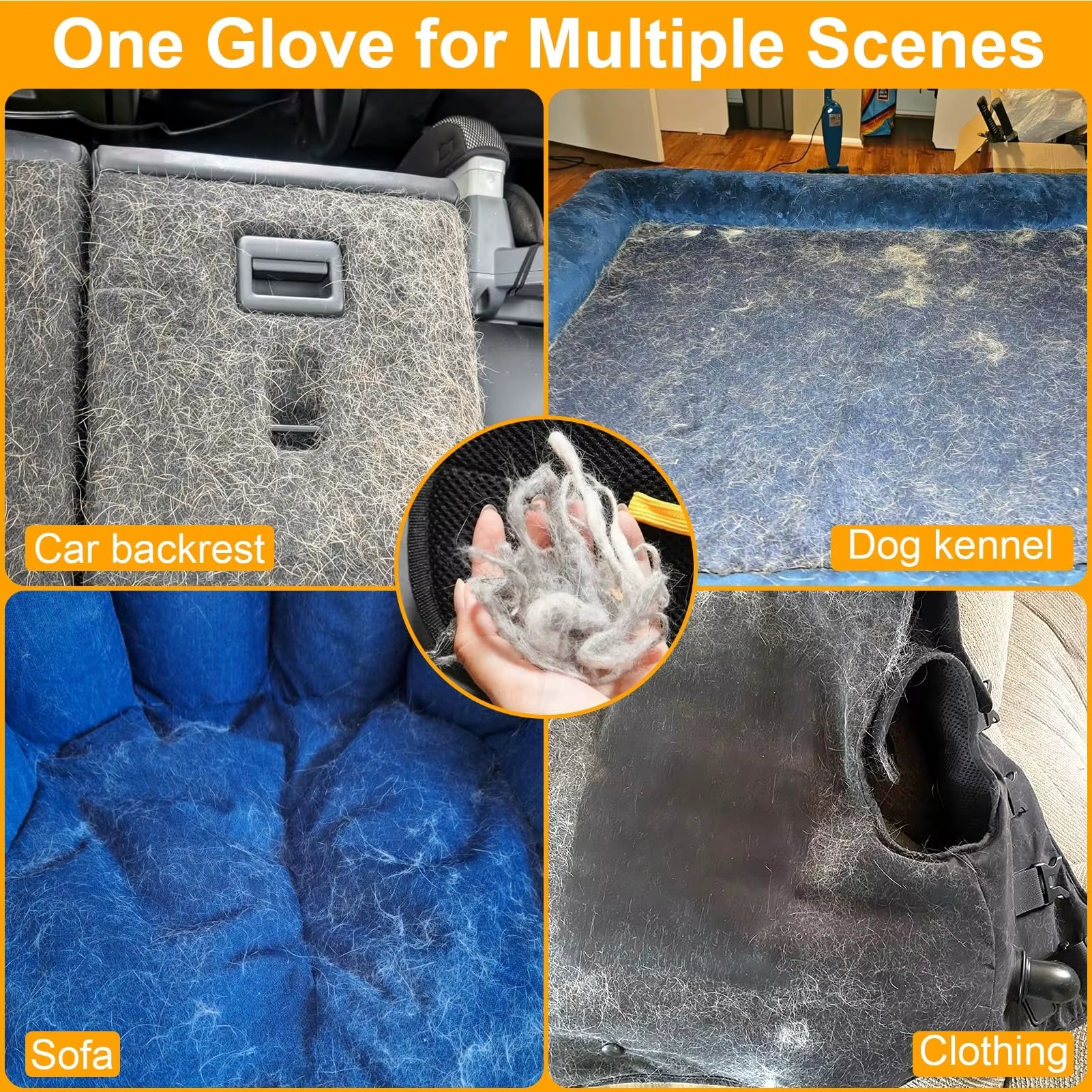 Transform Your Grooming Routine with Double-Sided Pet Grooming Gloves - Perfect for Cats and Dogs!