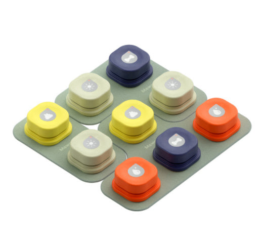 pet talking buttons recordable voice communication toy [4 colors]