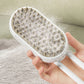 3-in-1 Electric Pet Grooming Brush with Steam Spray for Cats and Dogs - Multi-Function Hair Removal and Massage Tool