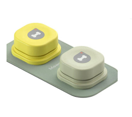 pet talking buttons recordable voice communication toy [4 colors]