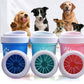 pet dog paw cleaner cop silicone portable foot washer for dogs cats