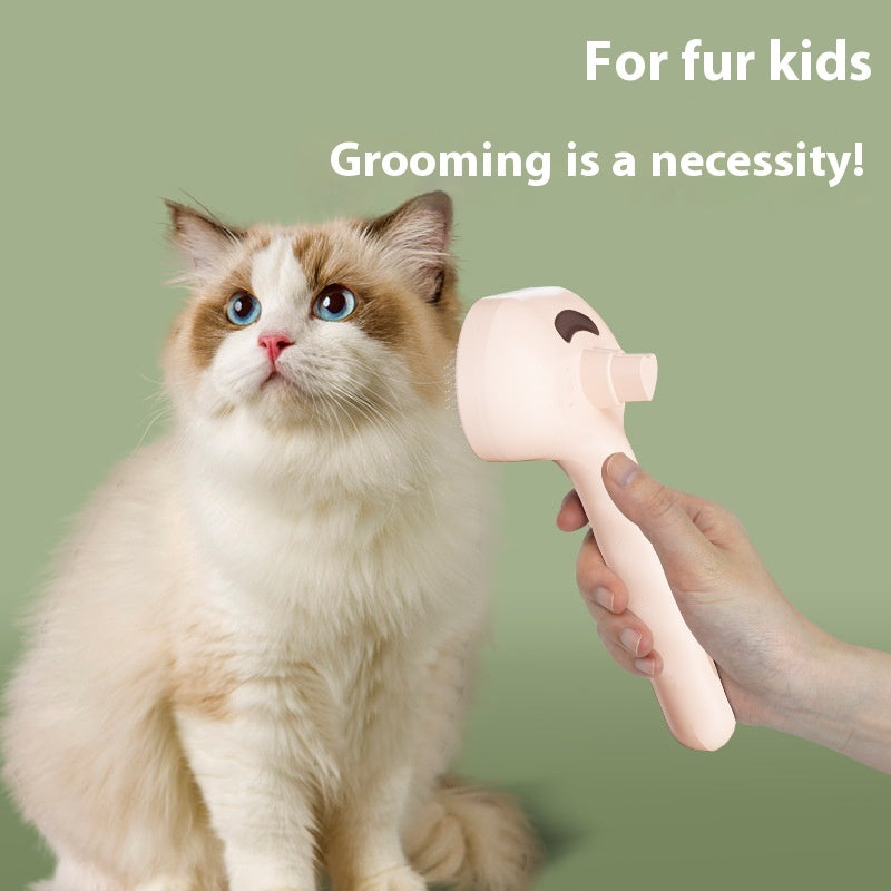 pet hair remover comb spray for cats and dogs