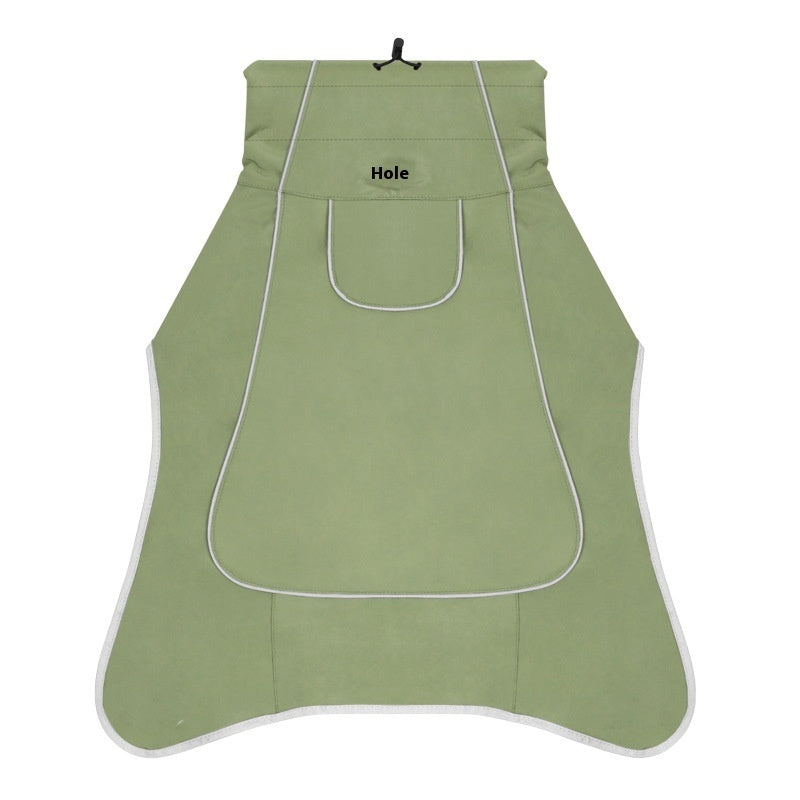 waterproof dog jacket Rainproof Trench coat for large dogs