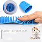pet dog paw cleaner cop silicone portable foot washer for dogs cats
