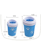 pet dog paw cleaner cop silicone portable foot washer for dogs cats