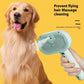pet hair remover comb spray for cats and dogs