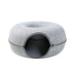 4 seasons cat nest wool felt tunnel bed for cats