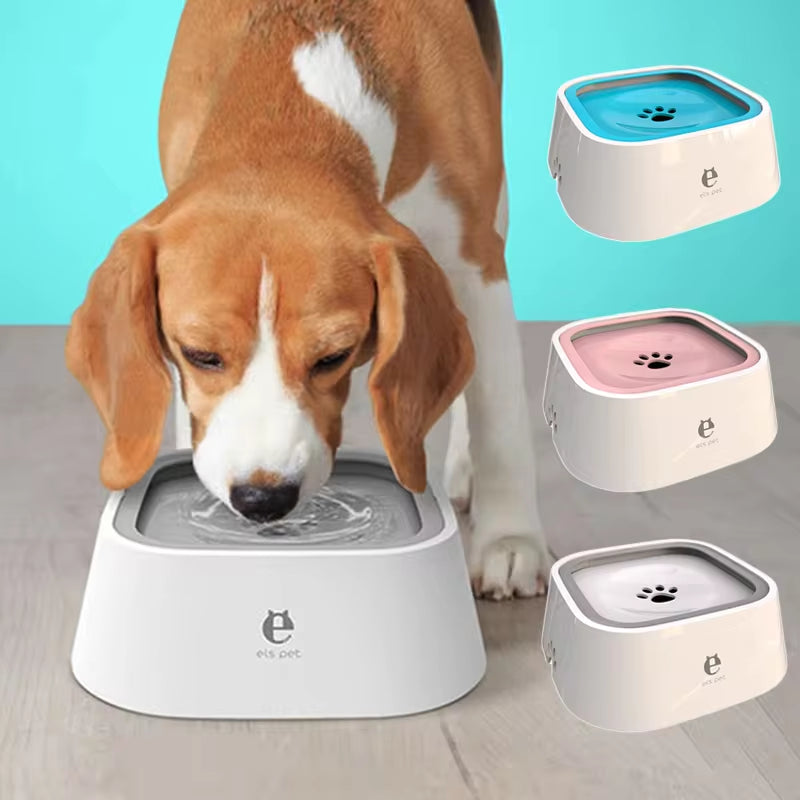 Innovative No-Spill Dog & Cat Water Bowl – Floating Design for Clean Drinking & Comfortable Hydration