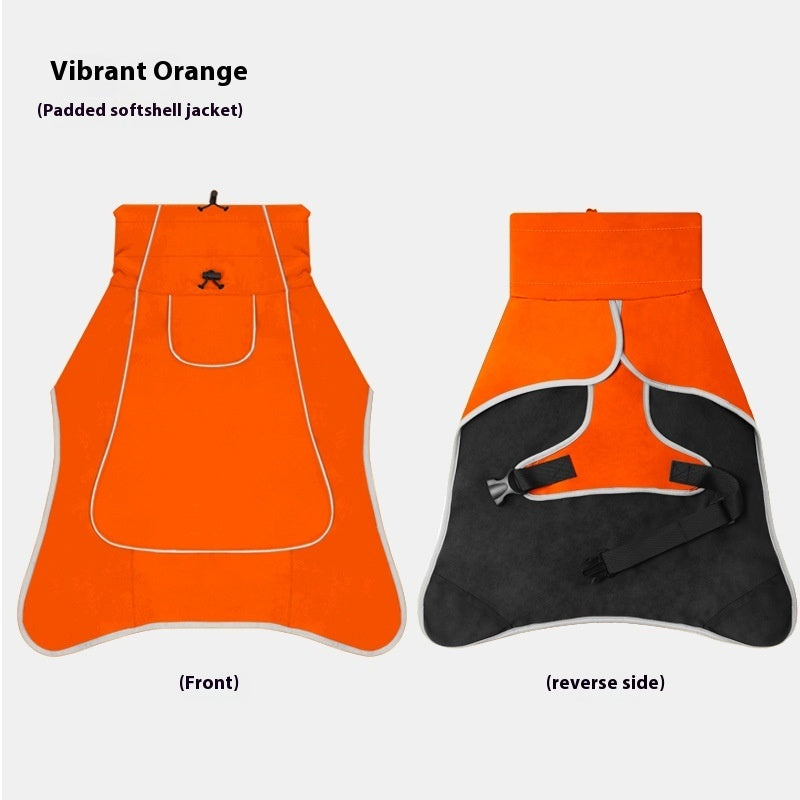 waterproof dog jacket Rainproof Trench coat for large dogs