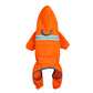 waterproof reflective raincoat for dogs and cats