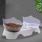 Single Double Cat Bowl Non Slip Bevel Neck Guard