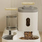 Automatic Feeder Dog Cat Food Bowl With Water Fountain