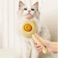 Pet Comb One-Key Hair Removal Cleaning Brush Magic