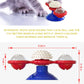 Windmill Cat Toy – Interactive Puzzle & Dental Toy