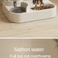 Automatic Feeder Dog Cat Food Bowl With Water Fountain