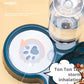 Pet Bowls With Water Feeder, 3 In 1 Ear Design Tilted Cat