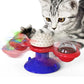 Windmill Cat Toy – Interactive Puzzle & Dental Toy
