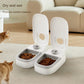 Dog Feeder Cat Automatic Feeding Water Bowl with Timer