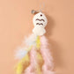 Cat Feather Wand – Rotating Wire Toy for Kittens