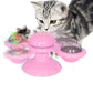 Windmill Cat Toy – Interactive Puzzle & Dental Toy